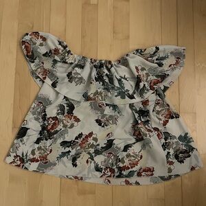 Aritzia Wilfred Sartre Off the shoulder top